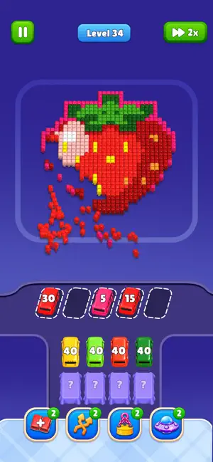 Blocky Flow -Color Sort Puzzle screenshot 3