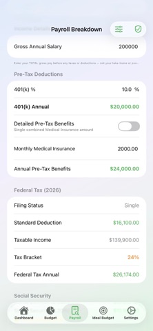 Paylysis screenshot