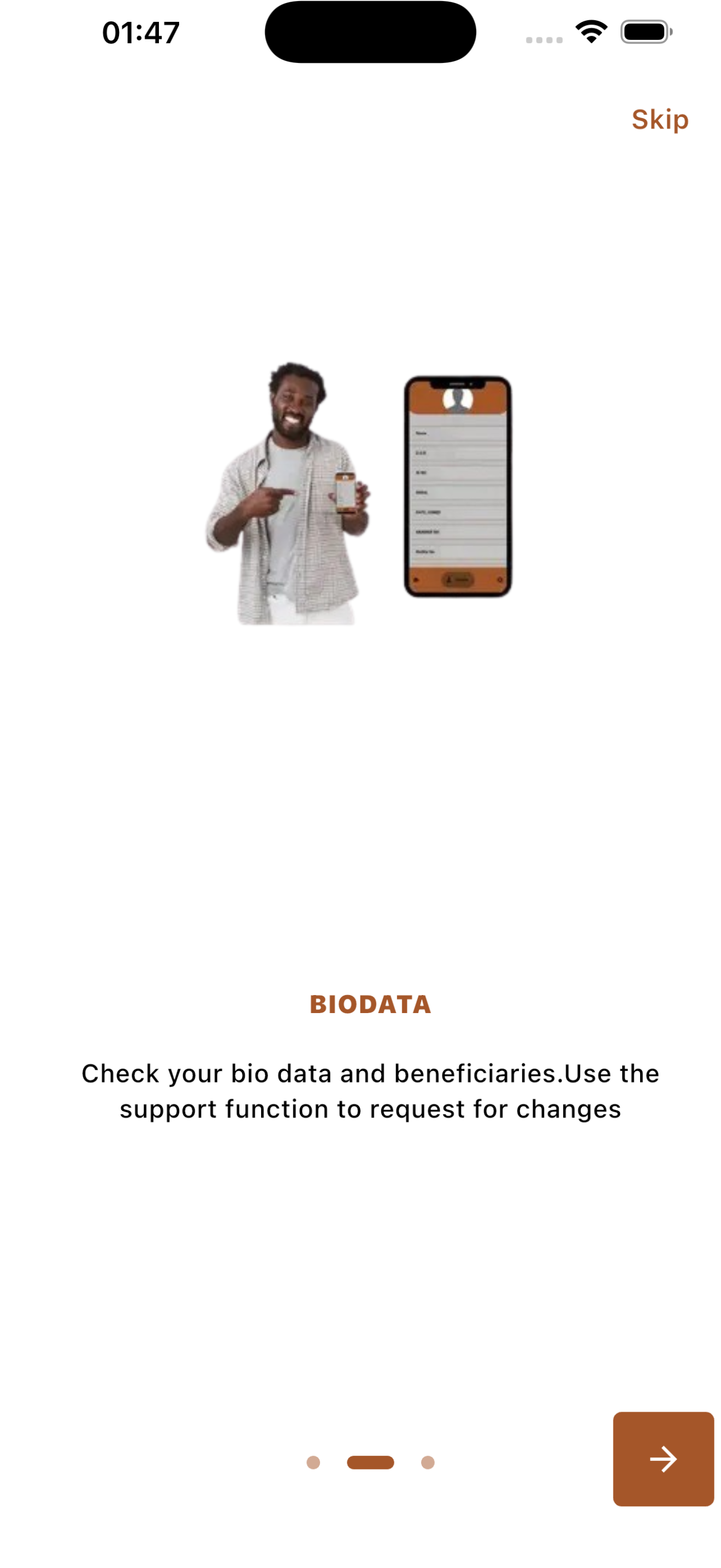 Mukuba Pensions App screenshot 5