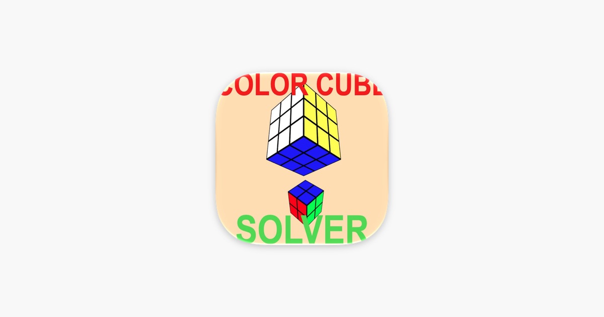‎COLOR CUBE SOLVER App - App Store