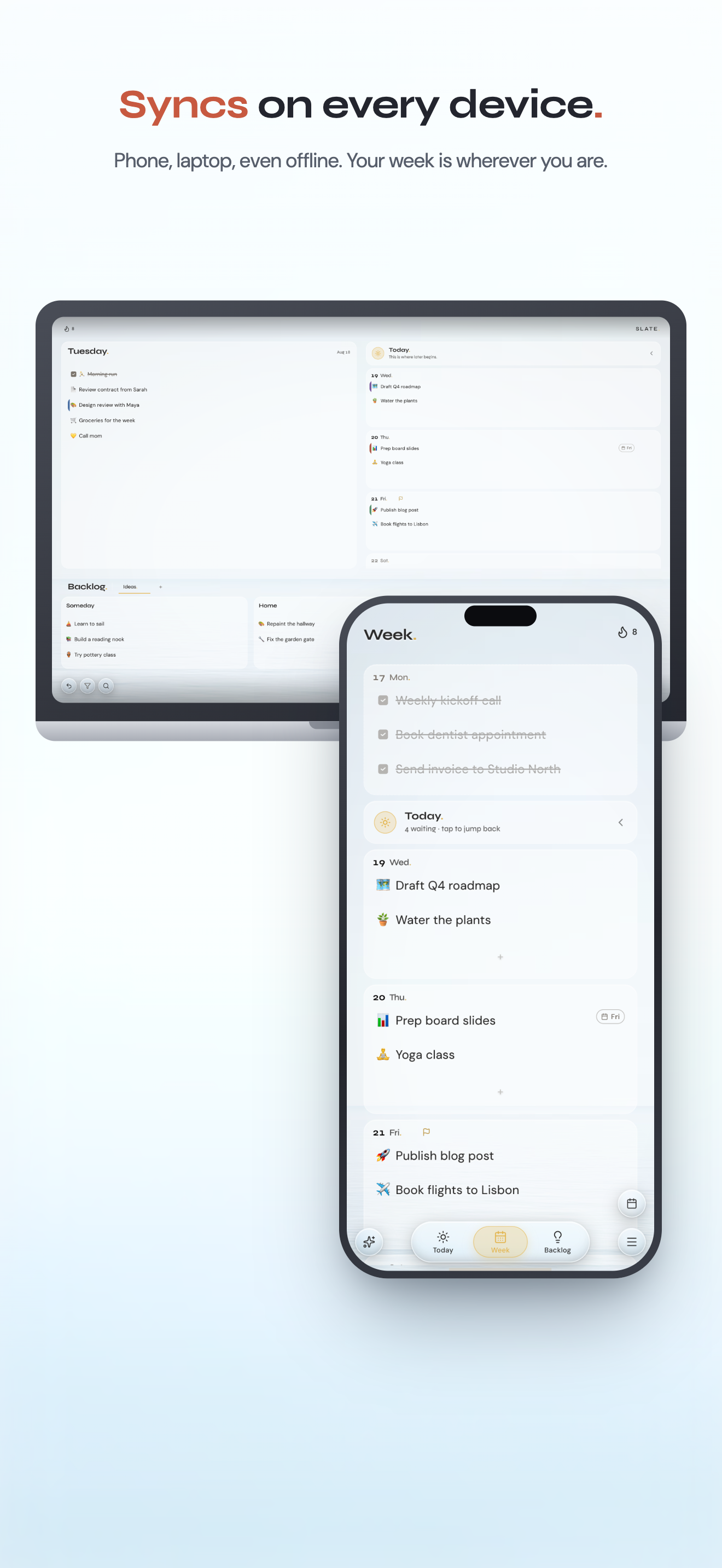 Slate Todo: AI Weekly Planner screenshot 8
