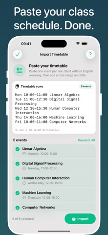 Student Timetable Screenshot 4 of 6
