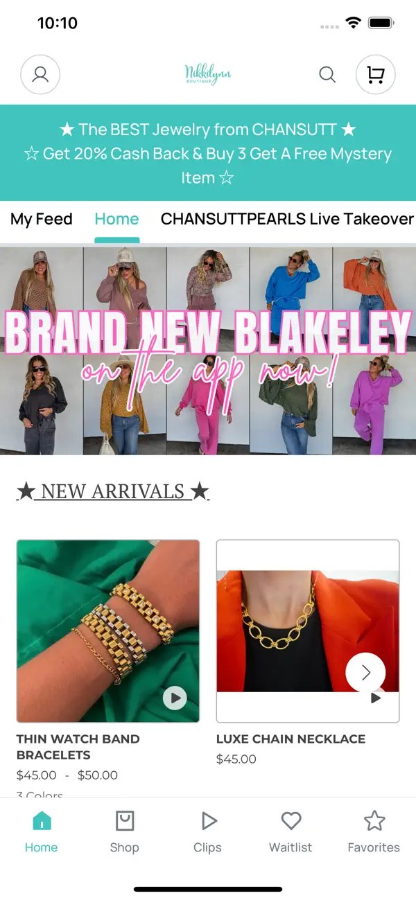 Screenshot #1 pour Nikkilynn Boutique