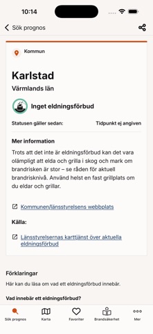 Brandrisk Ute screenshot