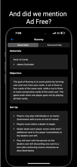Classic Scorecards Screenshot 5 of 5