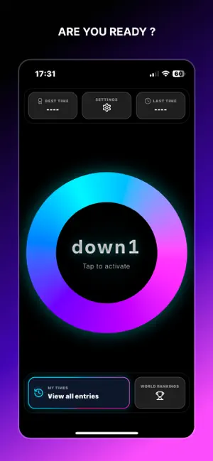 down1 - Party Stopwatch screenshot 1