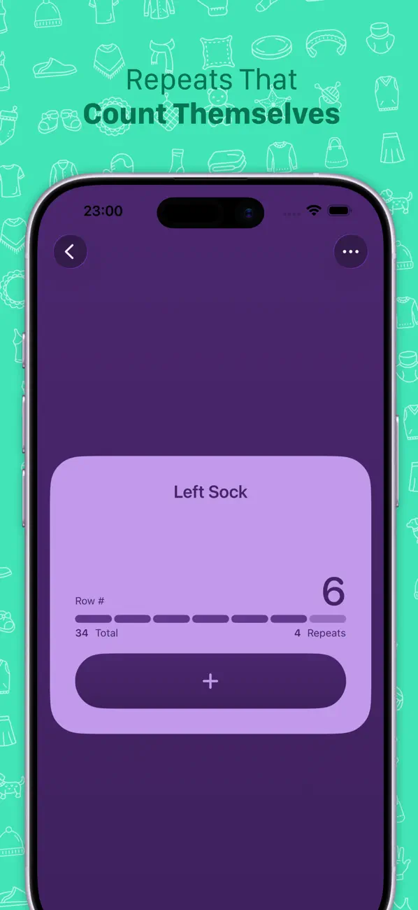 Screenshot #1 pour Yarnify: Knitting & Crochet