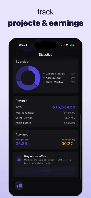 Hours Tracker: Tyempo screenshot 2