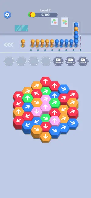 Color Escape:Tap Hexa Out screenshot 3