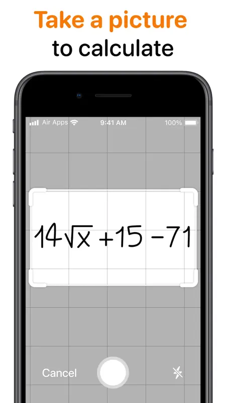 Calculator Air: AI Math Solver screenshot 2 of 10