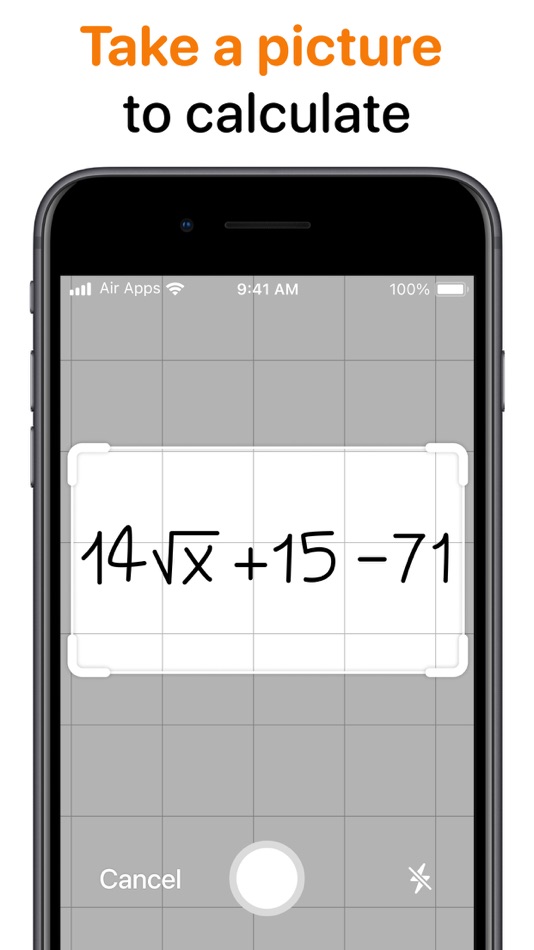 #2. Calculator Air: AI Math Solver (iOS) Podle: Air Apps Systems