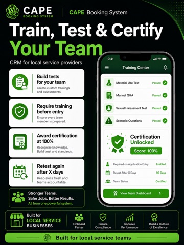 CAPE CRM iPad screenshot