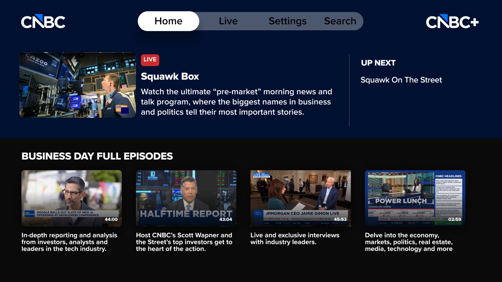 CNBC: Stock Market & Business apple_tv screenshot 3