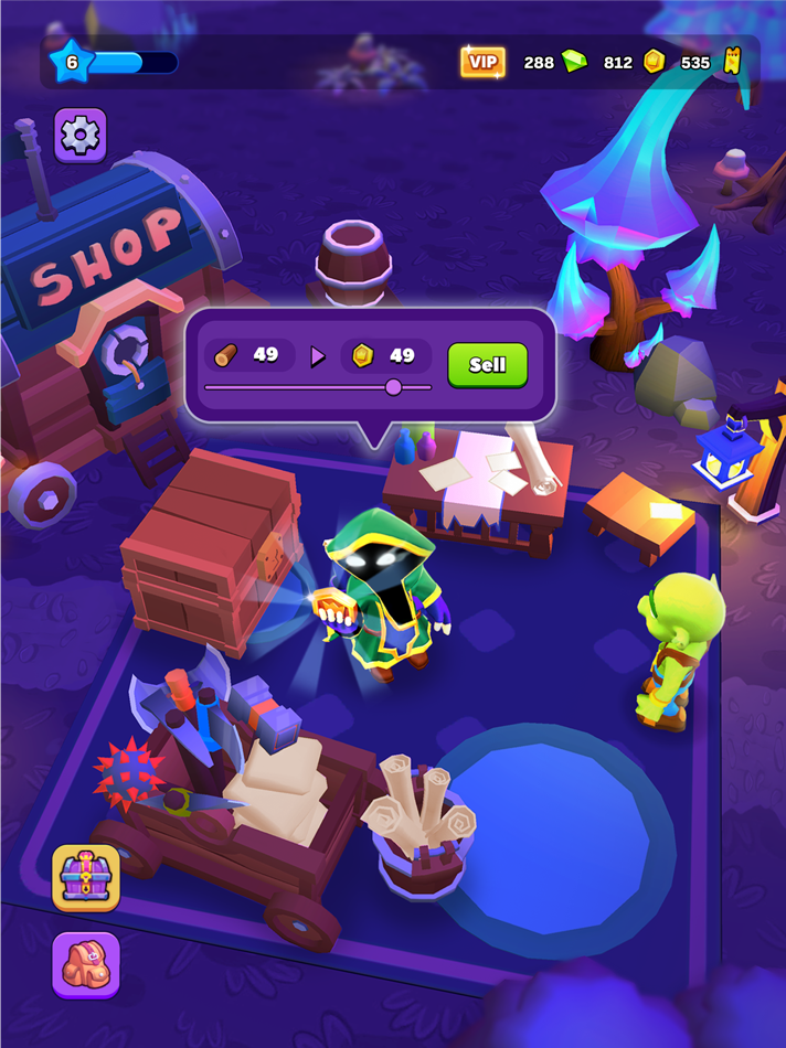 #3. Goblin Dungeon: Idle Adventure (iOS) 来自: Aliaksandr Prakarym