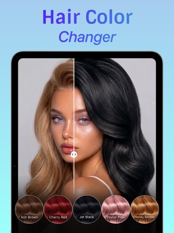 Haircut Try On: Hair AI iPad screenshot