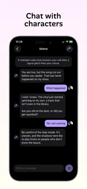Poli - AI Chat & Stories screenshot 2