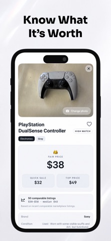 ScanMyJunk: Value Scanner iPhone screenshot