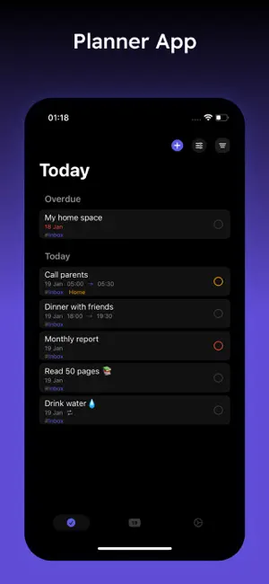 Planner - daily planner todo screenshot 1