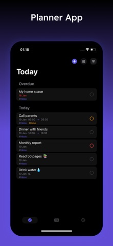 Planner - daily planner todo screenshot