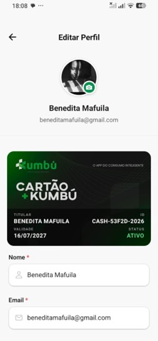 MaisKumbú - Cashback iPhone screenshot