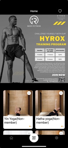 RIZZ FITNESS screenshot