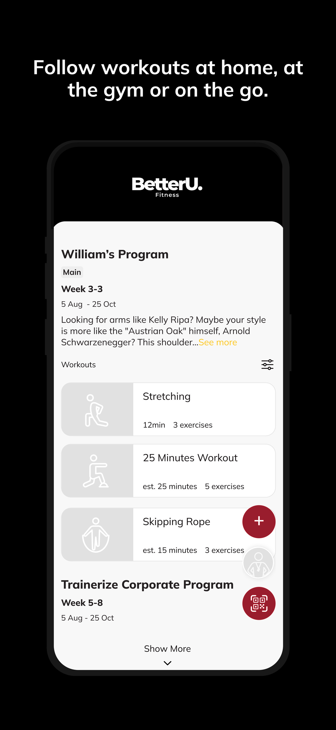 BetterU Fitness screenshot 6