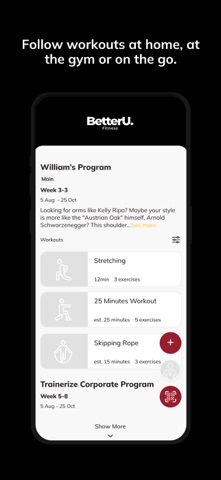 BetterU Fitness screenshot