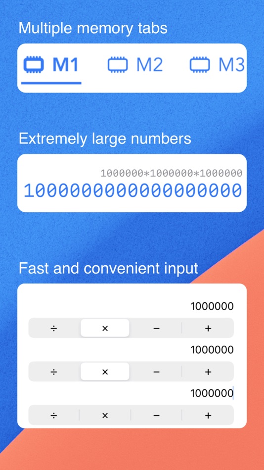 #1. Large Numbers (iOS) By: Viktor Pobedria