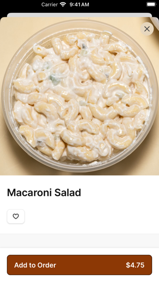 Picnicky's Sandwich Shop iPhone screenshot 3 - Food & Drink app