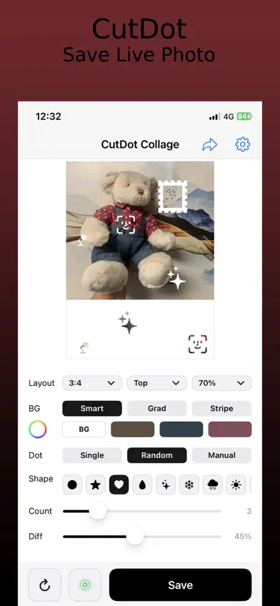 CutDot Collage-Photo Edit,波点拼贴 screenshot 5