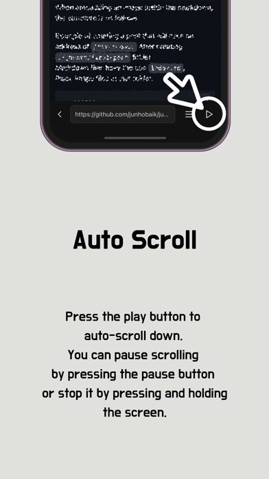 Scroll Browser - Auto scroll Screenshot