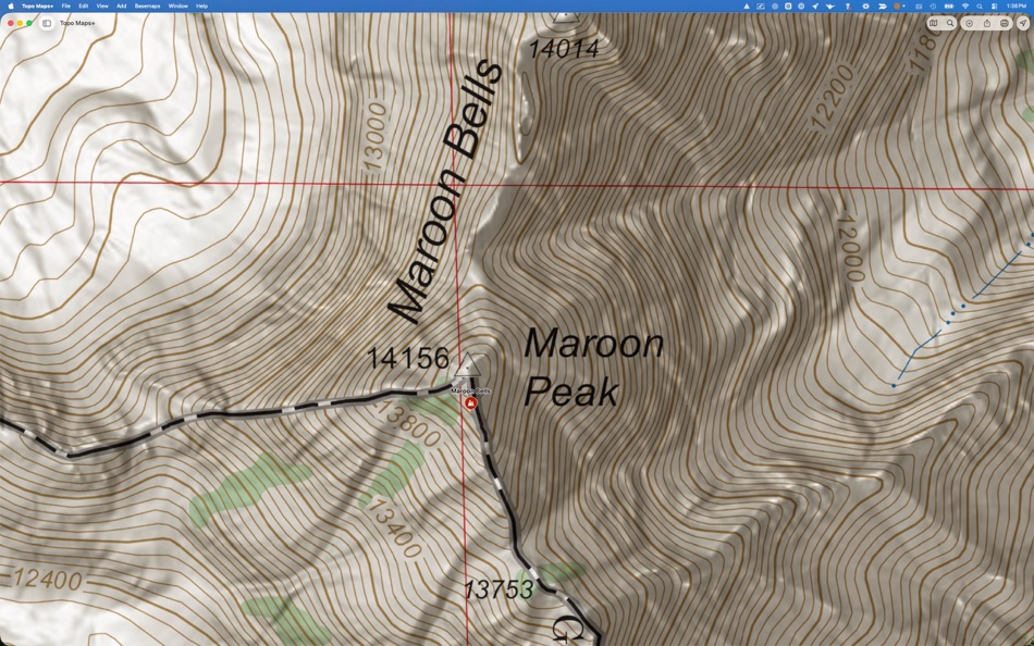 #9. Topo Maps+ (macOS) Ved: Glacier Peak Studios LLC