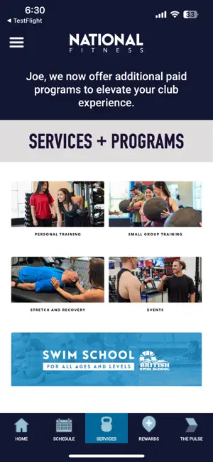 National Fitness screenshot 3