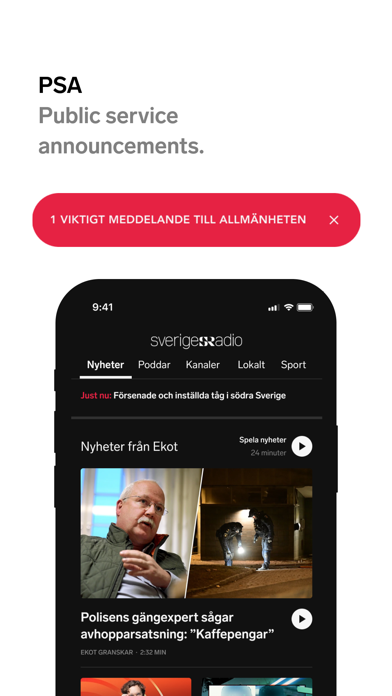 Sveriges Radio Play Screenshot