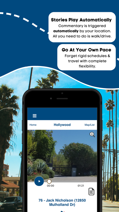 Hollywood & Star Homes Tour Screenshot