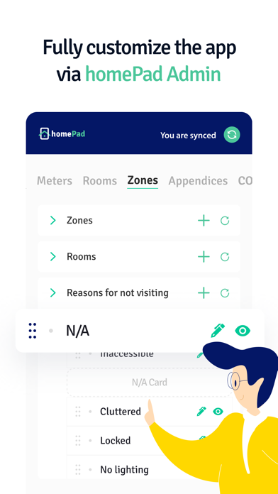 homePad App Rental inspection Screenshot