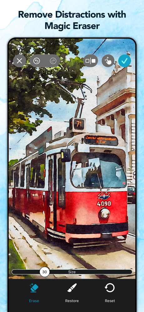Waterbrush Photo to Watercolor screenshot 5