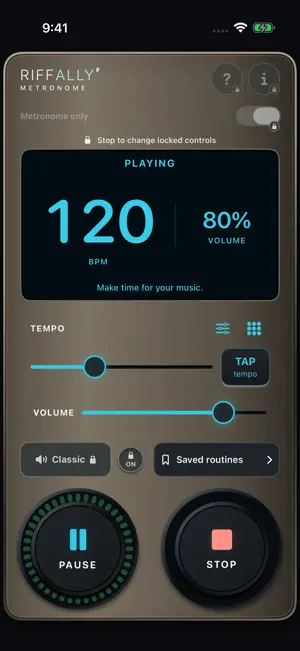 RiffAlly Metronome screenshot 3