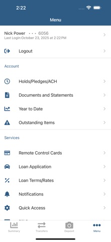 App screenshot