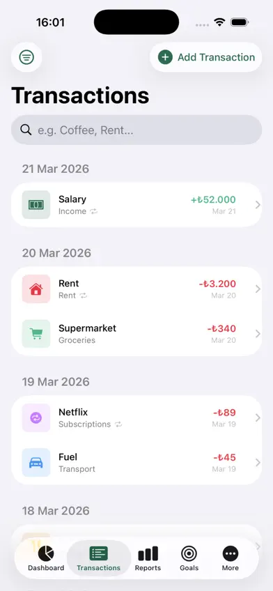 BudgetMe: Budget Planner screenshot 3