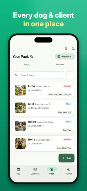 Woodle - Dog Walking Business screenshot 3
