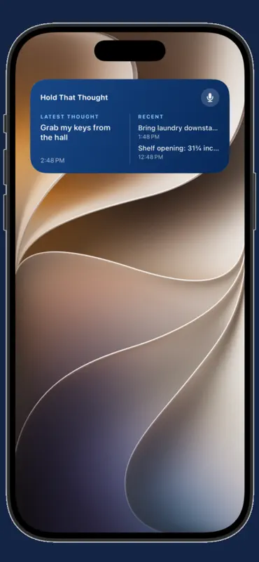 Hold That Thought! screenshot 4 of 6
