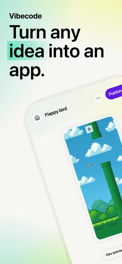 Vibecode - AI App Builder screenshot 1