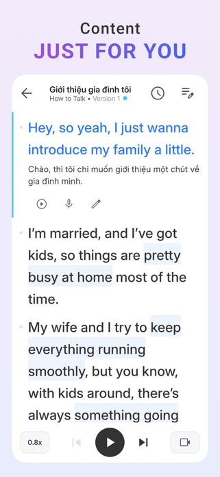 Lang Shadow: English Shadowing Screenshot 9 of 9