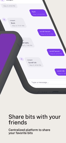 Bitz: Share Bits with Friends screenshot