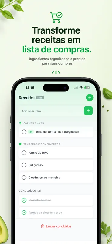 Receitei: Receitas com IA screenshot 5 of 6
