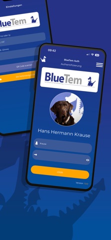 BlueTem - Authentifizierung Screenshot 1 of 3
