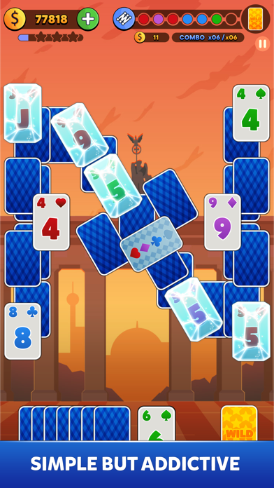 Solitaire Jazz Travel Screenshot
