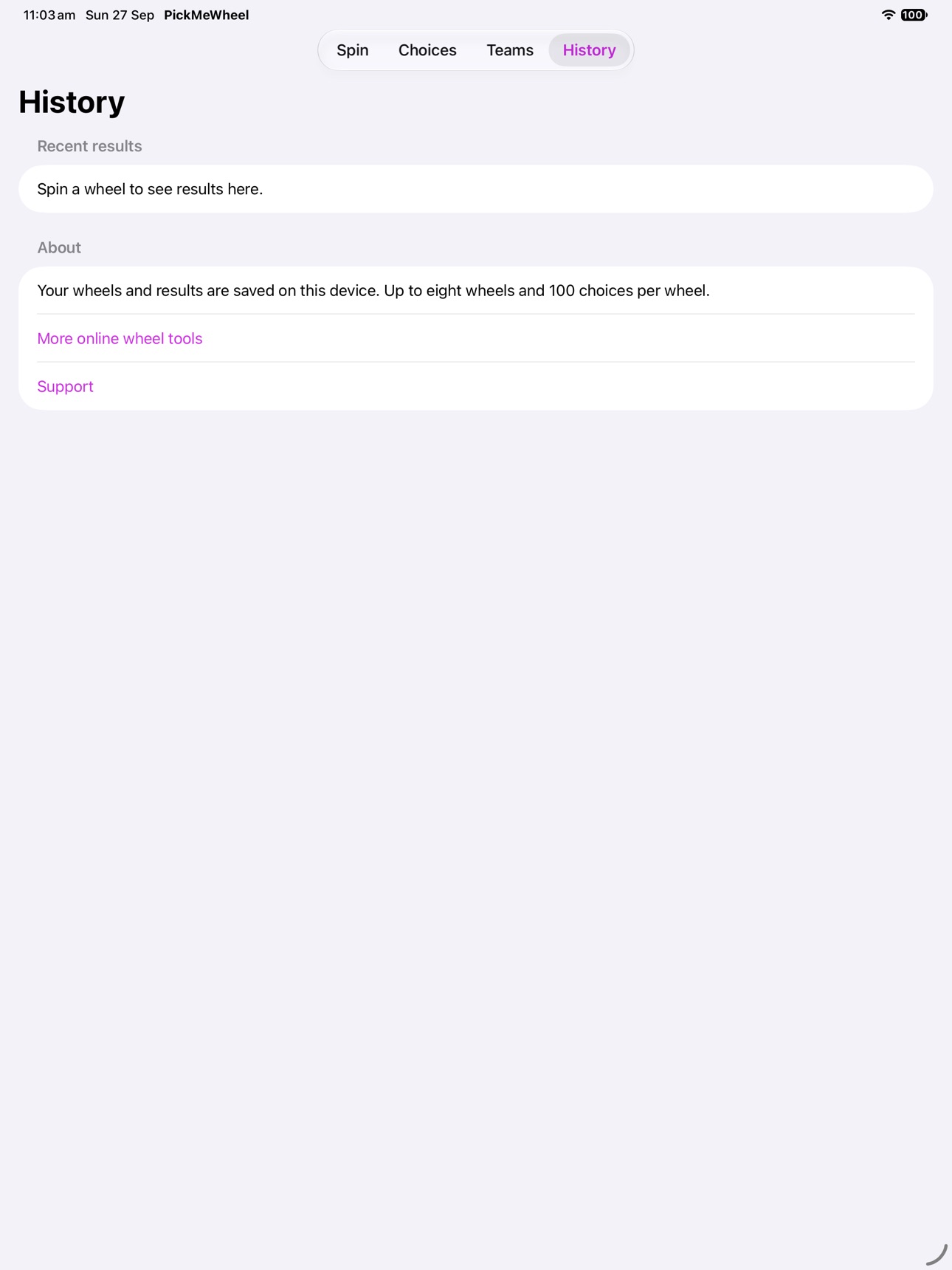 Screenshot 7 of PickMeWheel