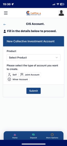 Capital A Investment Bank iPhone screenshot
